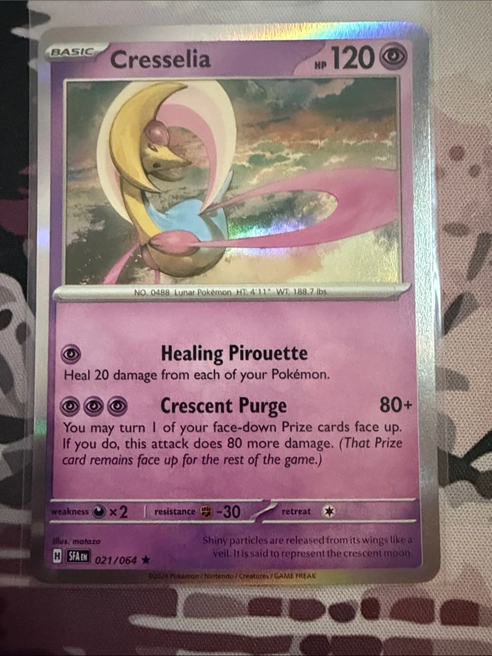 Cresselia Character Holo Reverse Holo Pokémon Card Lot 🌙 | 3 Cards ✨5/$25✨